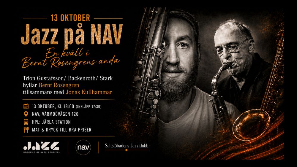 Jazz på NAV - En kväll i Bernt Rosengrens anda
