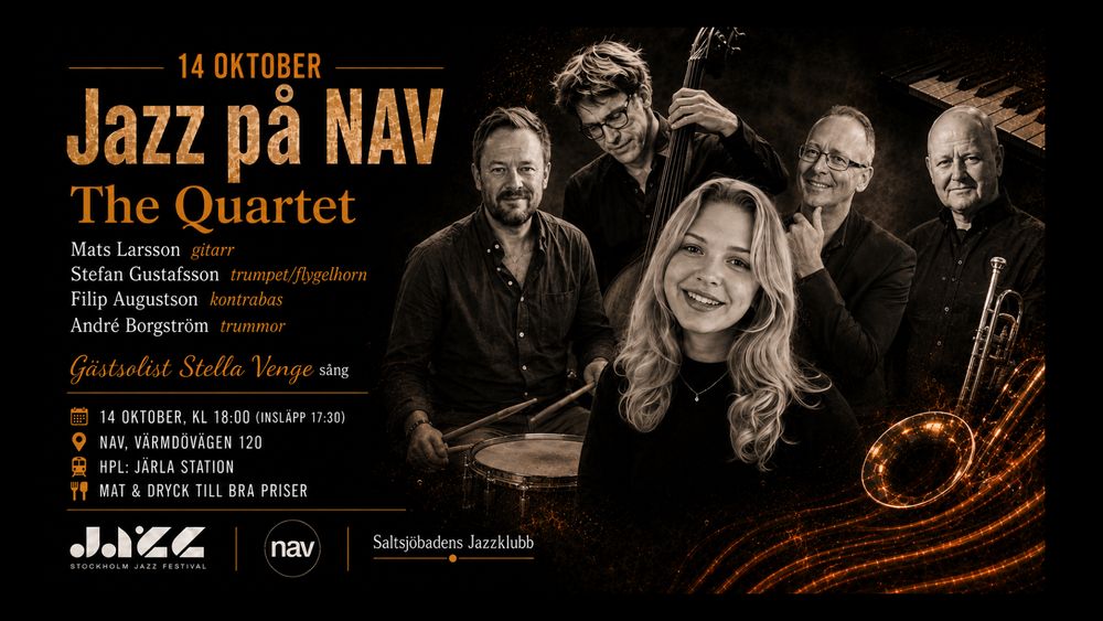 Jazz på NAV - The Quartet feat. Stella Venge
