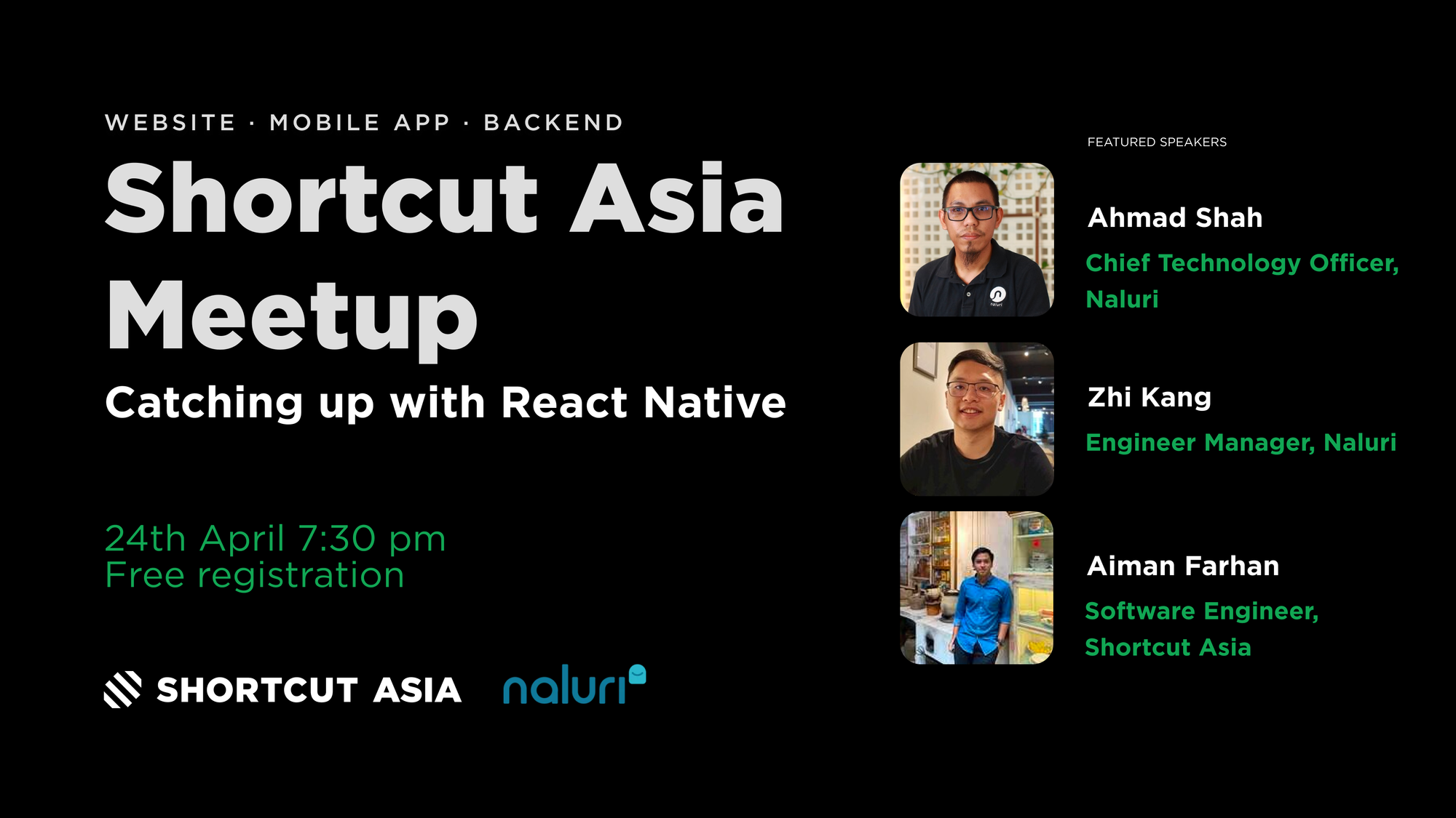 Shortcut Asia Meet Up: Catching up with React Native