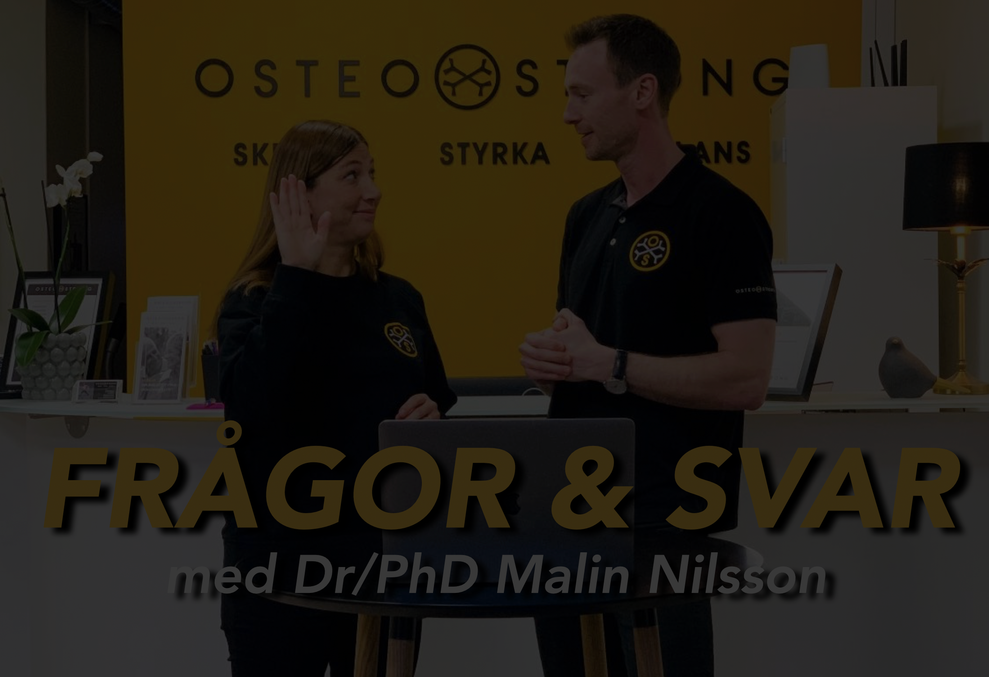 Frågor & Svar - med Dr/PhD Malin Nilsson