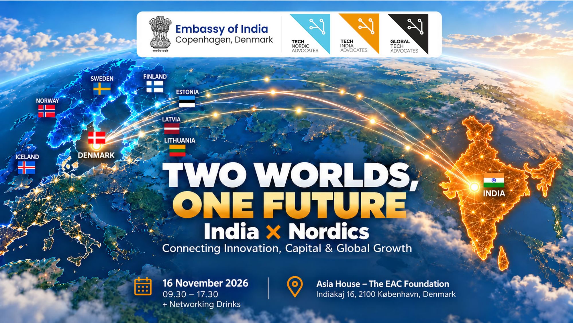 Two Worlds, One Future: India × Nordics: Connecting Innovation, Capital & Global Growth