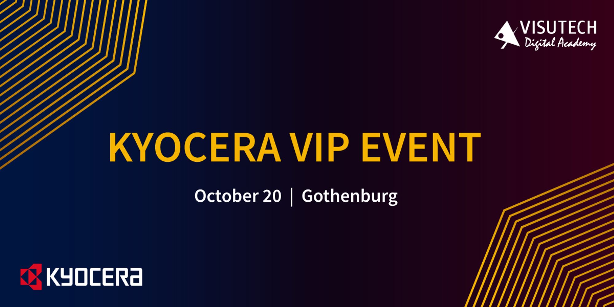 Kyocera VIP event